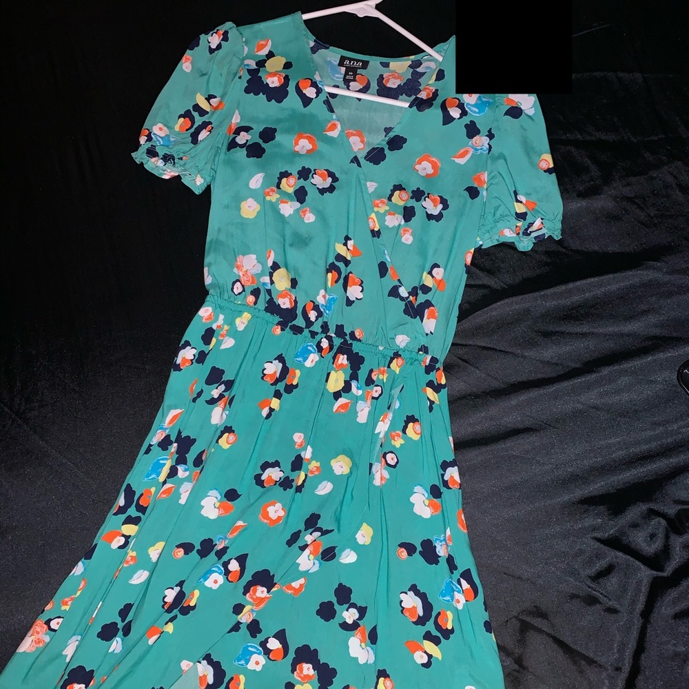 Floral long summer dress